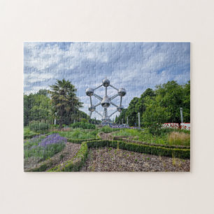 Quebra-cabeça Atomium - Bruxelas, Bélgica