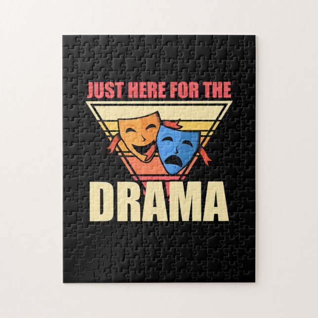 Quebra-cabeça Ator Aqui Para O Drama (Vertical)