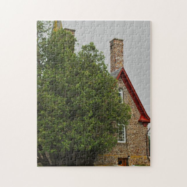 Quebra-cabeça Atrás da igreja de grande pre (Vertical)