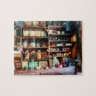 Quebra-cabeça Atrás do balcão na Loja Geral