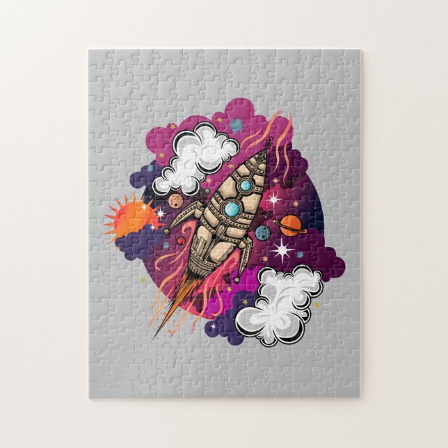 Quebra-cabeça Através Da Galáxia (Vertical)