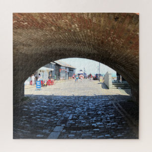 Quebra-cabeça Através dos Arcos no Porto de Folkestone