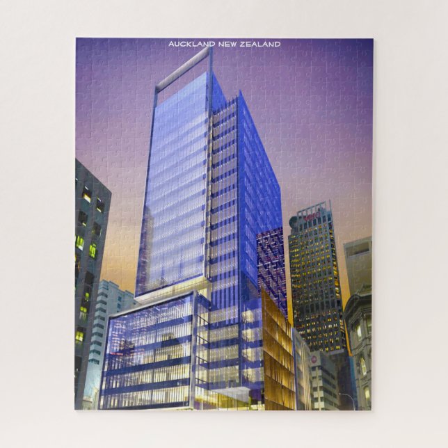 Quebra-cabeça Auckland Nova Zelândia (Vertical)
