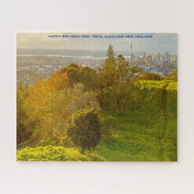 Quebra-cabeça Auckland Nova Zelândia (Horizontal)