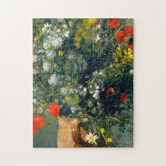 Quebra-cabeça Auguste Renoir - Flores Em Um Vaso (Vertical)