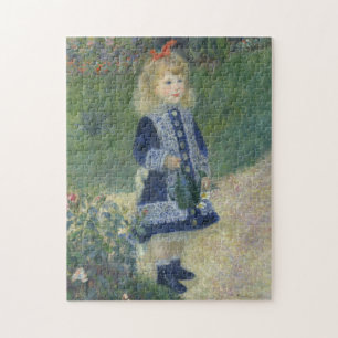 Quebra-cabeça Auguste Renoir's A Girl with a Watering Can