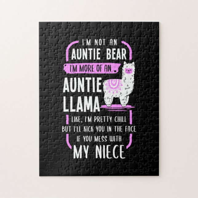 Quebra-cabeça Auntie Llama (Vertical)