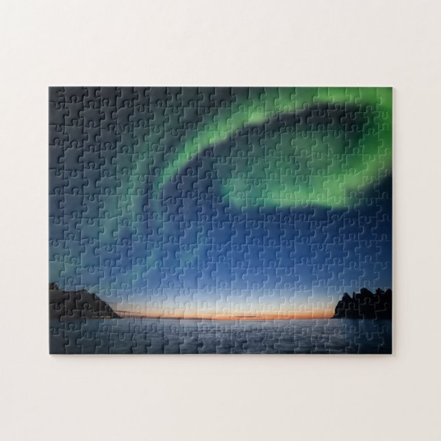Quebra-cabeça Aurora Boreal (Horizontal)