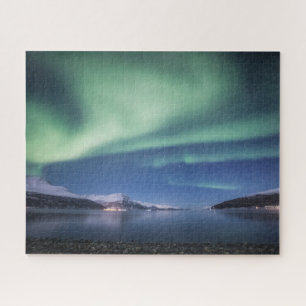 Quebra-cabeça Aurora Fjord Puzzle