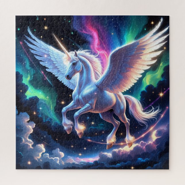 Quebra-cabeça Aurora Pegasus Celestial (Vertical)