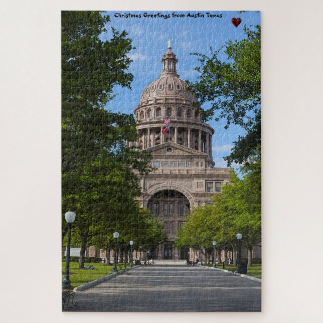 Quebra-cabeça Austin Texas (Vertical)