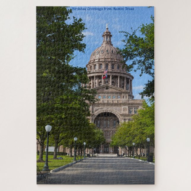 Quebra-cabeça Austin Texas (Vertical)
