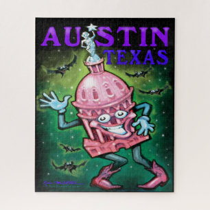 Quebra-cabeça Austin Texas Poster