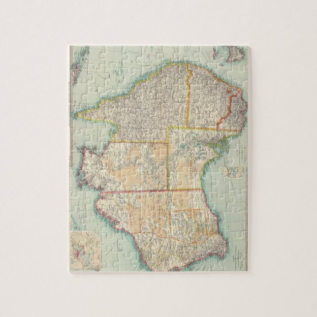 Quebra-cabeça Austrália composta (Vertical)