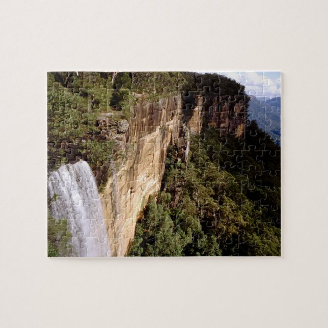 Quebra-cabeça Austrália, Nova Gales do Sul, Fitzroy Falls. (Horizontal)