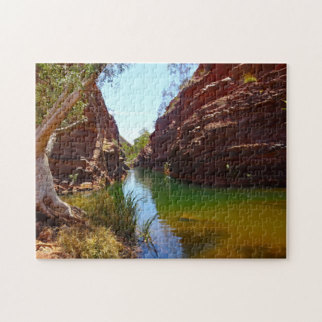 Quebra-cabeça Austrália Parque Nacional Karijini. (Horizontal)