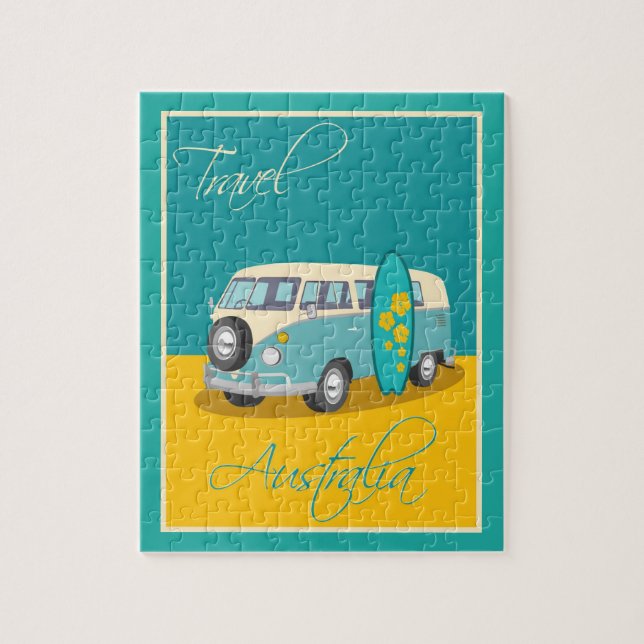 Quebra-cabeça Austrália:Viagem (Vertical)