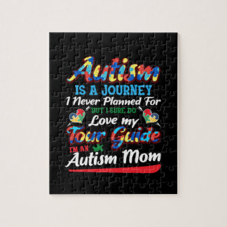 Quebra-cabeça Autism Awareness Autism Mom Puzzle Piece Autistic