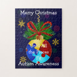 Quebra-cabeça Autism Christmas Bauble