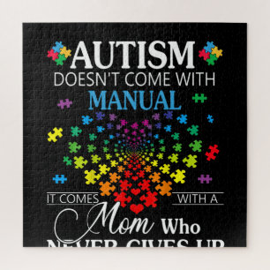 Quebra-cabeça Autista Autismo não vem com manual