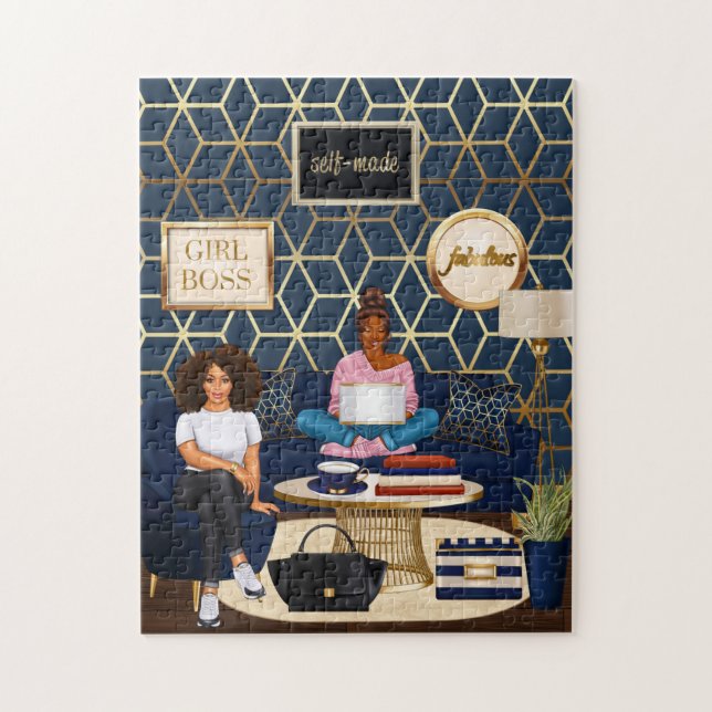 Quebra-cabeça autofabricado (Vertical)