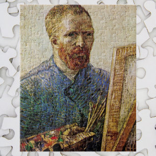 Quebra-cabeça Autoretrato Van Gogh em frente à Easel