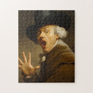 Quebra-cabeça Autorretrato, a surpresa de Joseph Ducreux