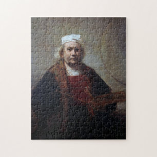 Quebra-cabeça Autorretrato com dois círculos, Rembrandt