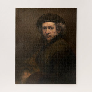 Quebra-cabeça Autorretrato de Rembrandt: Pintor da Idade de Ouro