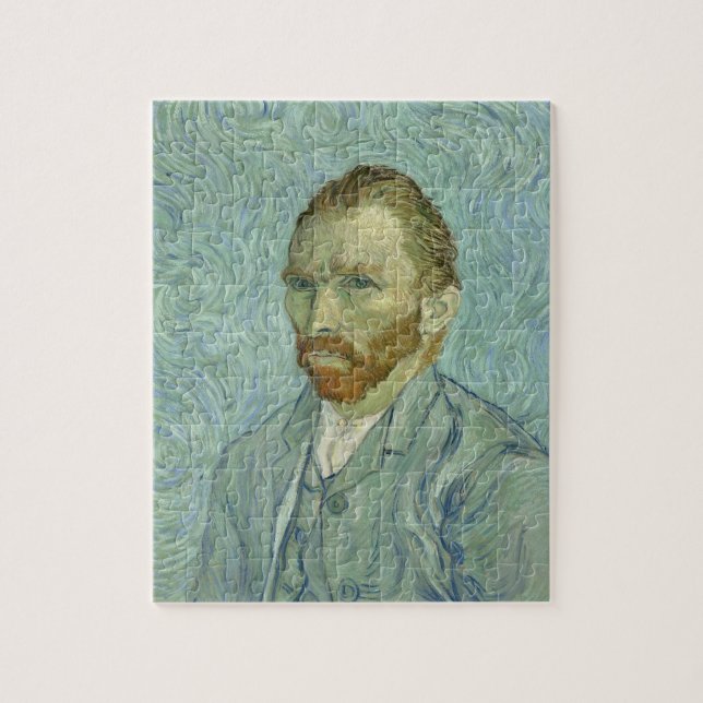 Quebra-cabeça Autorretrato de Van Gogh 1889 (Vertical)
