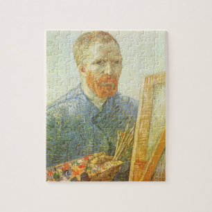 Quebra-cabeça Autorretrato Diante do Cavalete, Vincent van Gogh