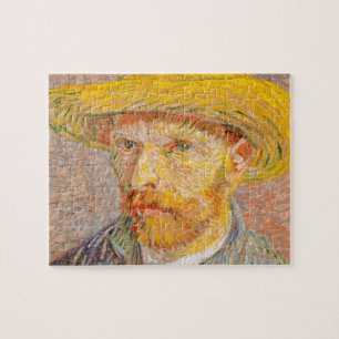 Quebra-cabeça Autorretrato impressionista de Vincent Van Gogh pi