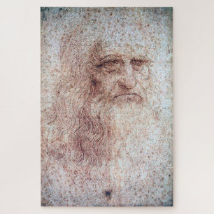 Quebra-cabeça Autorretrato, Leonardo da Vinci