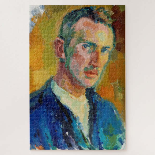 Quebra-cabeça Autorretrato (por Magnus Enckell) (Vertical)