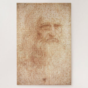 Quebra-cabeça Autorretrato Presumido de Leonardo da Vinci