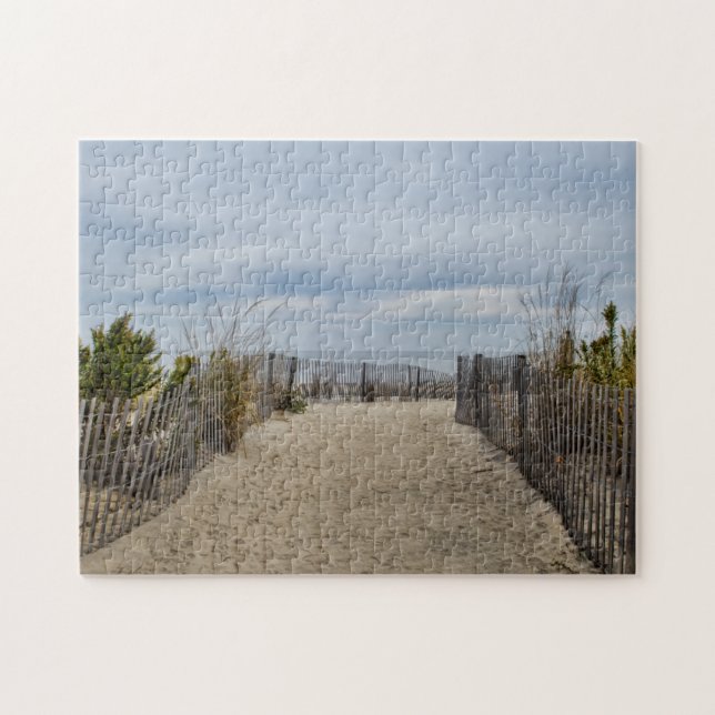 Quebra-cabeça Autumn at the Beach Puzzle (Horizontal)