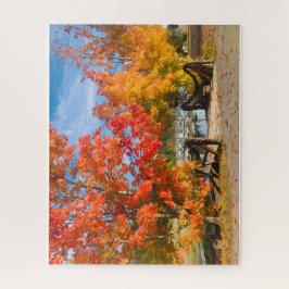 Quebra-cabeça Autumn by the Lake in North Idaho 500 Piece Puzzle