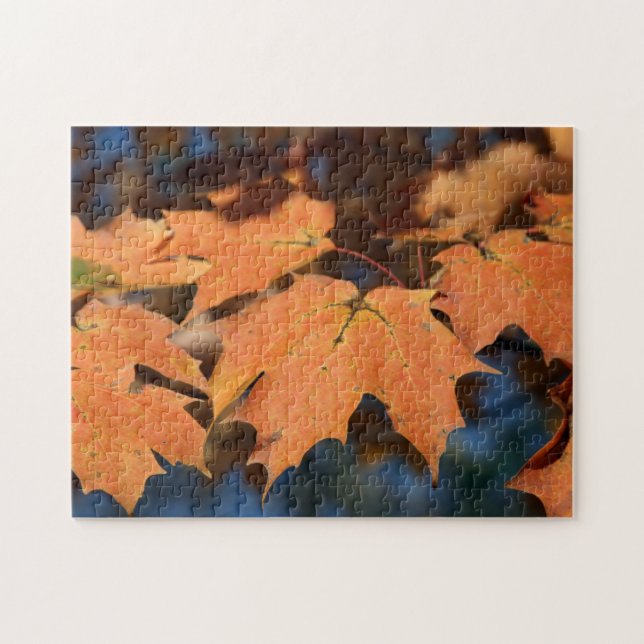 Quebra-cabeça Autumn Leaves Puzzle (Horizontal)