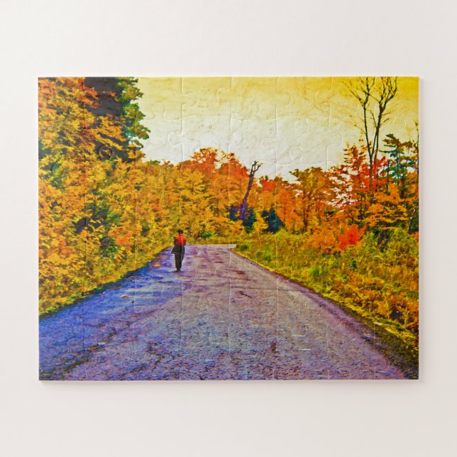Quebra-cabeça Autumn Stroll (Horizontal)