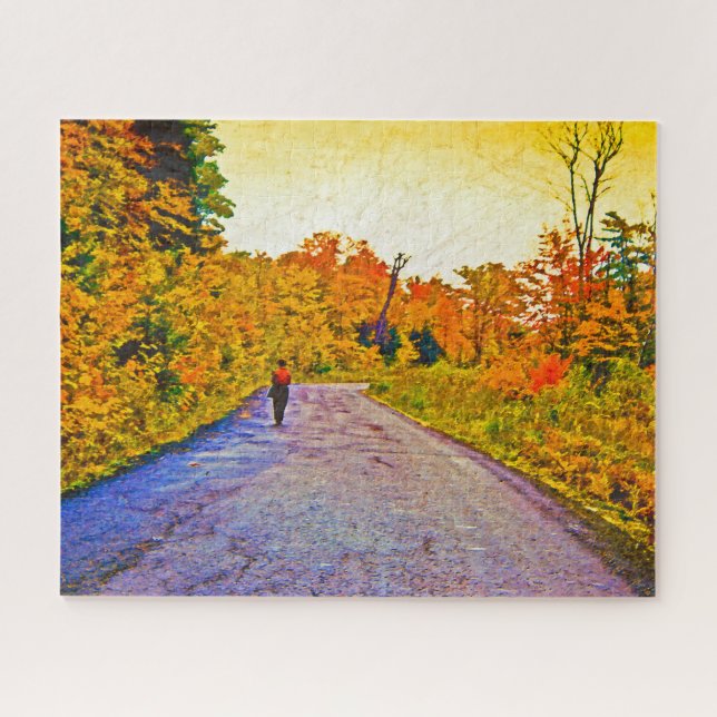 Quebra-cabeça Autumn Stroll (Horizontal)