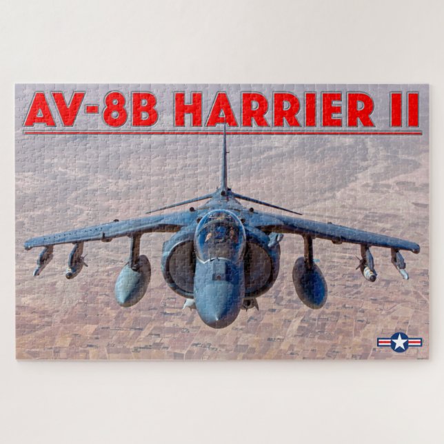Quebra-cabeça AV-8B HARRIER II (20x30 POLEGADAS) (Horizontal)