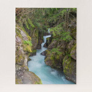 Quebra-cabeça Avalanche Creek, Parque Nacional Glacier, Montana