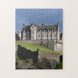 Quebra-cabeça ave do castelo de edinburgh