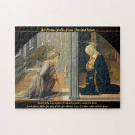 Quebra-cabeça Ave Maria Fra Filippo Lippi Anunciação