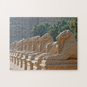Quebra-cabeça Avenida de Esfinges no Templo de Karnak - Egito