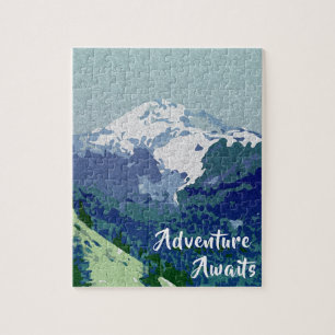 Quebra-cabeça Aventura Aguarda Montanha