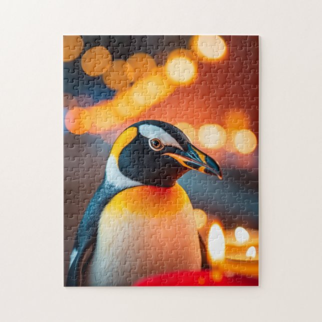 Quebra-cabeça Aventura de Puzzle de Pinguim (Vertical)