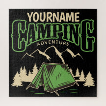 Aventura de Viagem de Acampamento Familiar Persona