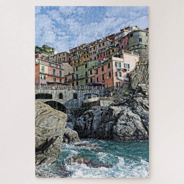 Quebra-cabeça Aventura do viagem de Manarola Italia - 20x30 - PC (Vertical)