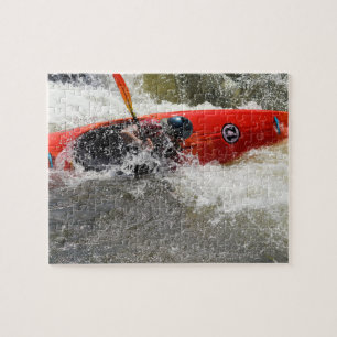 Quebra-cabeça Aventura Kayak White Water - 8 x 10